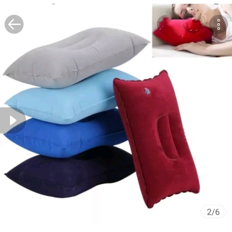 0BANTAL TIUP TRAVELING / BANTAL ANGIN CAMPING / BANTAL TIUP MULTIFUNGSI