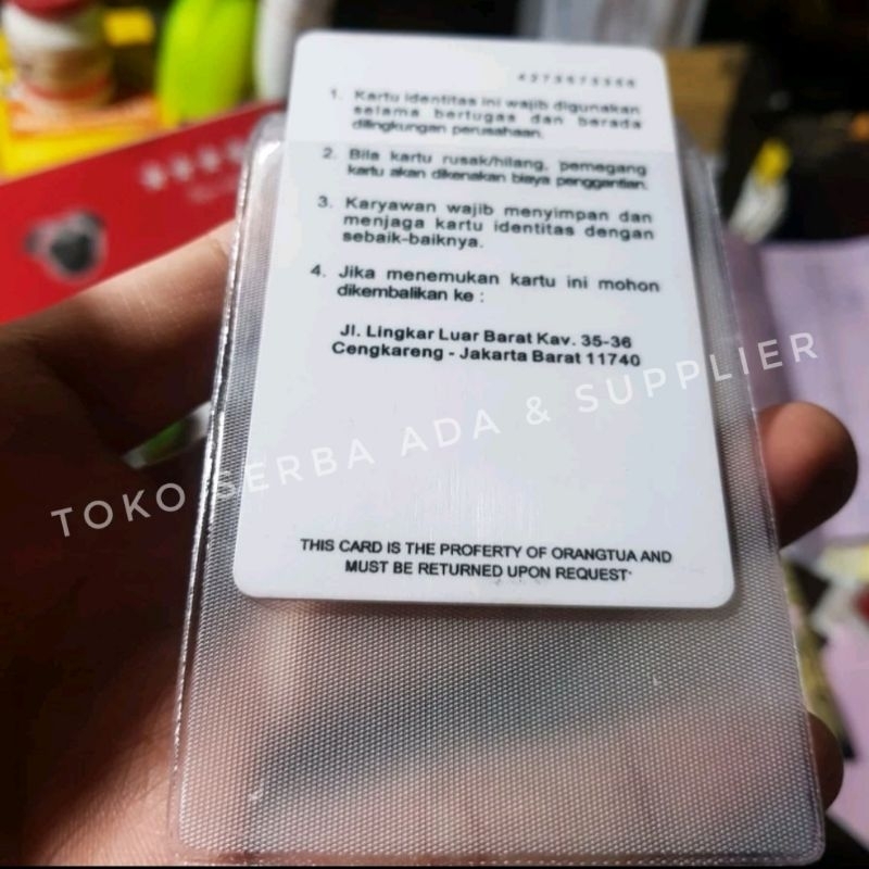 

ID CARD CASE / ID CASE / ID CASE PLASTIK / CASE TANDA PENGENAL / CASE PLASTIK / CASE PLASTIK TANDA PENGENAL / CASING PLASTIK MURAH