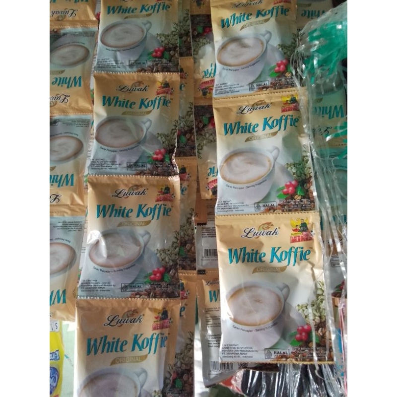 

KOPI LUWAK WHITE PER RENTENG 10 PCS