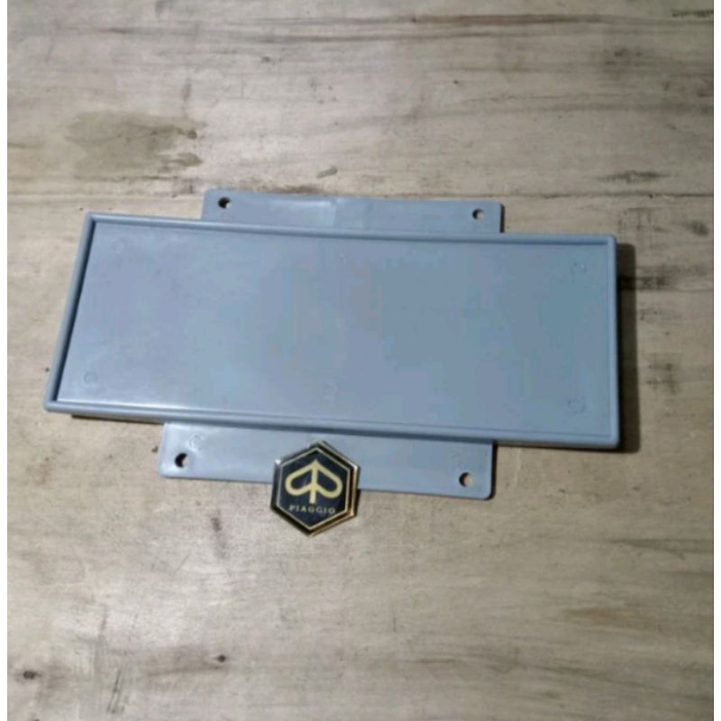 dudukan plat nomor vespa ps px sprint