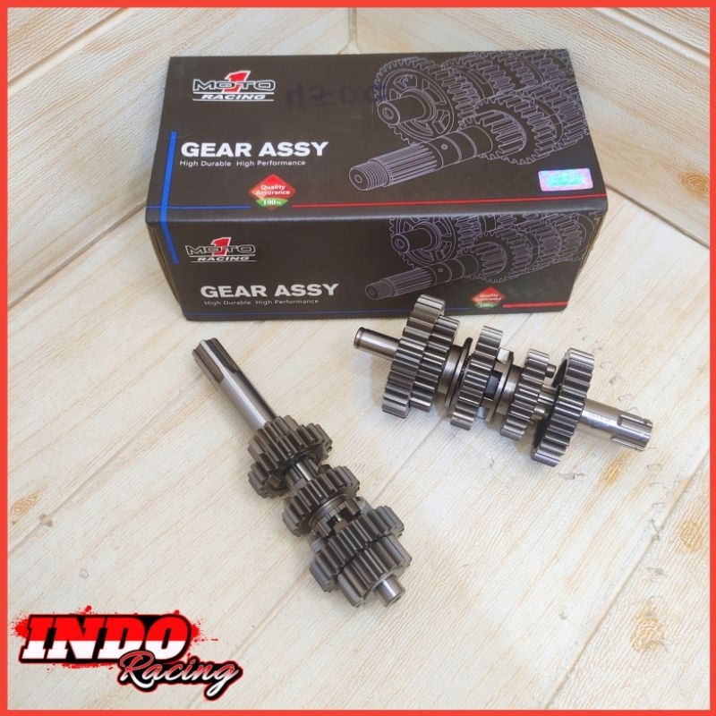 Gir Gear Rasio Moto 1 Racing KLX Dtracker 150 Trabas