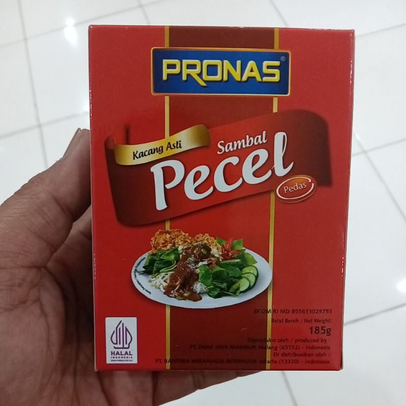 

Pronas Sambal Pecel Pedas 185 g