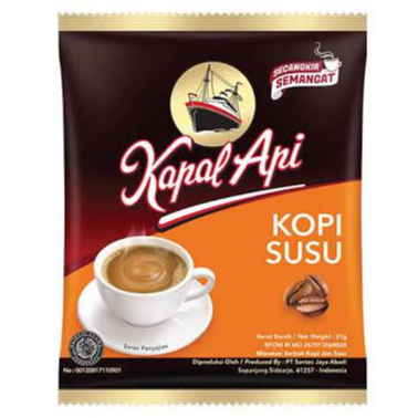 

KAPAL API KOPI SUSU RCG 10(31gram)