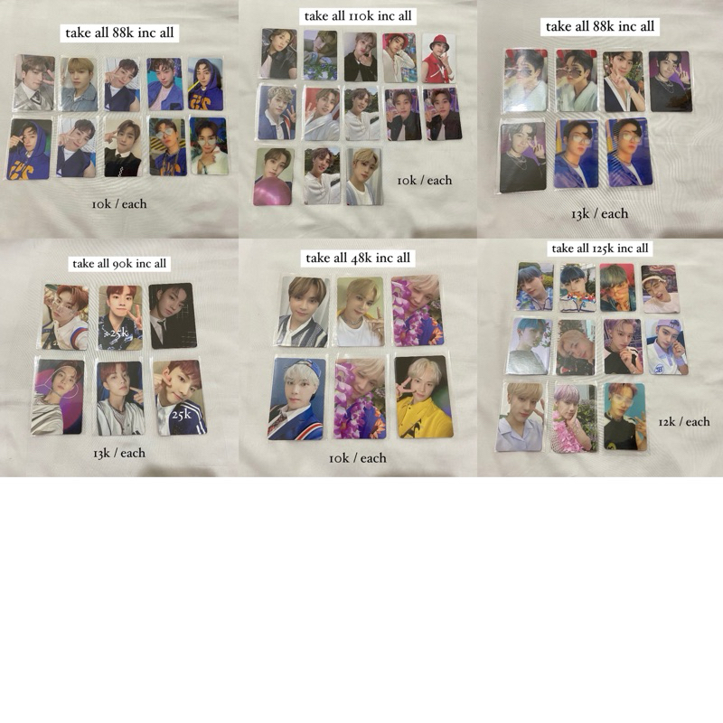 Photocard The Boyz Tbz Sangyeon Jacob Younghoon Hyunjae New Chanhee Q Changmin Haknyeon Eric Thrill 