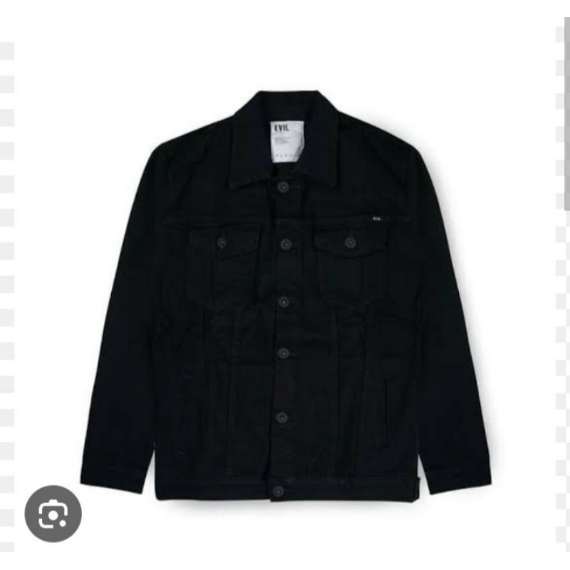 Jacket Jeans Evil Army Black Acronym Second
