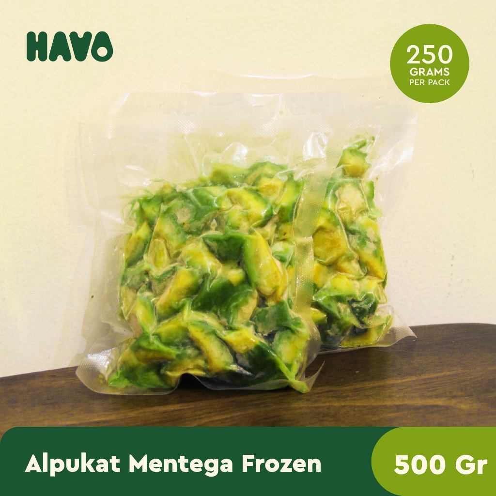 

Alpukat Frozen / Alpukat Mentega Frozen Paket 500gr