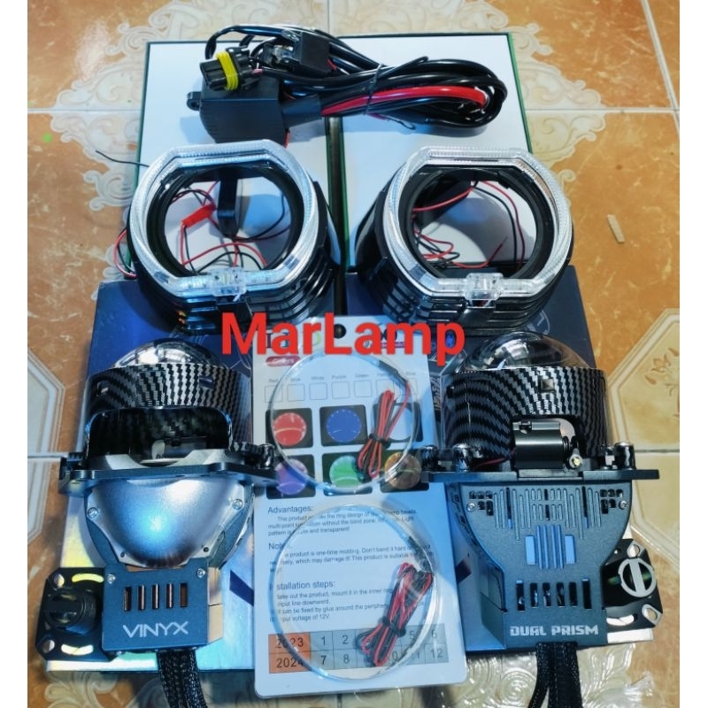 Paket Kumplit BiLED Vinyx VR1 Mobil & Motor