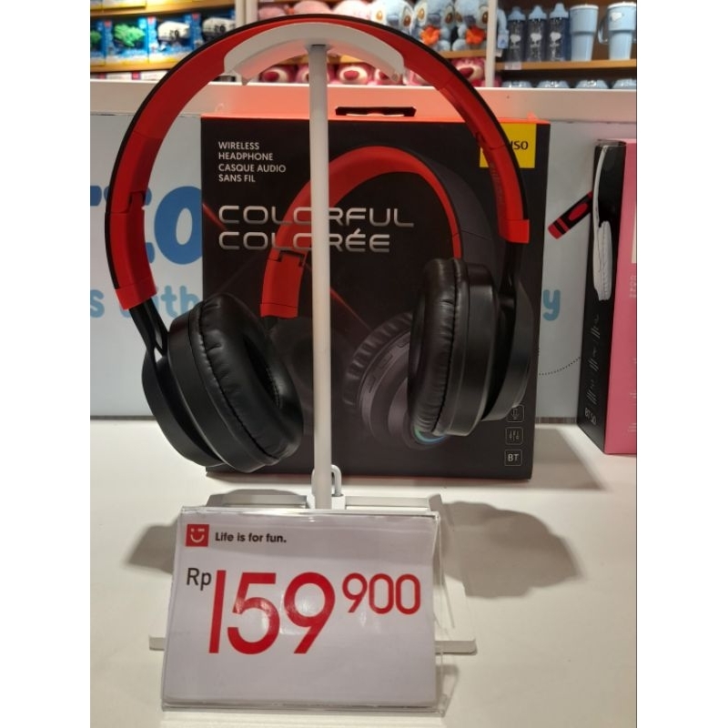 Headphone wireless bluetooth miniso NEW