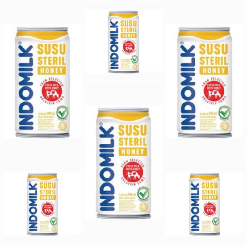 

Indomilk Susu Steril Honey 189 Ml