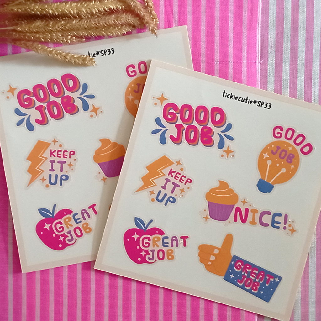 

Sticker Tickie Cutie #SP33 Appreciation Words