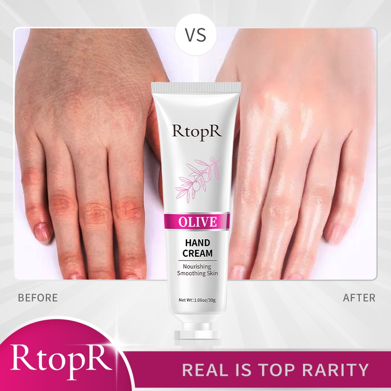 【BPOM】RtopR Minyak Zaitun Perbaikan Krim Tangan Brightening Hand And Body Lotion Body Hand Cream-Kri