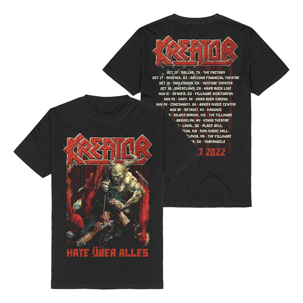 KAOS BAND OFFICIAL KREATOR - COVER TOUR MERCHANDISE