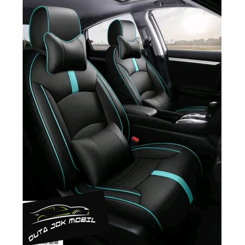SARUNG JOK MOBIL CALYA SIGRA 100%bahan chrokee premium