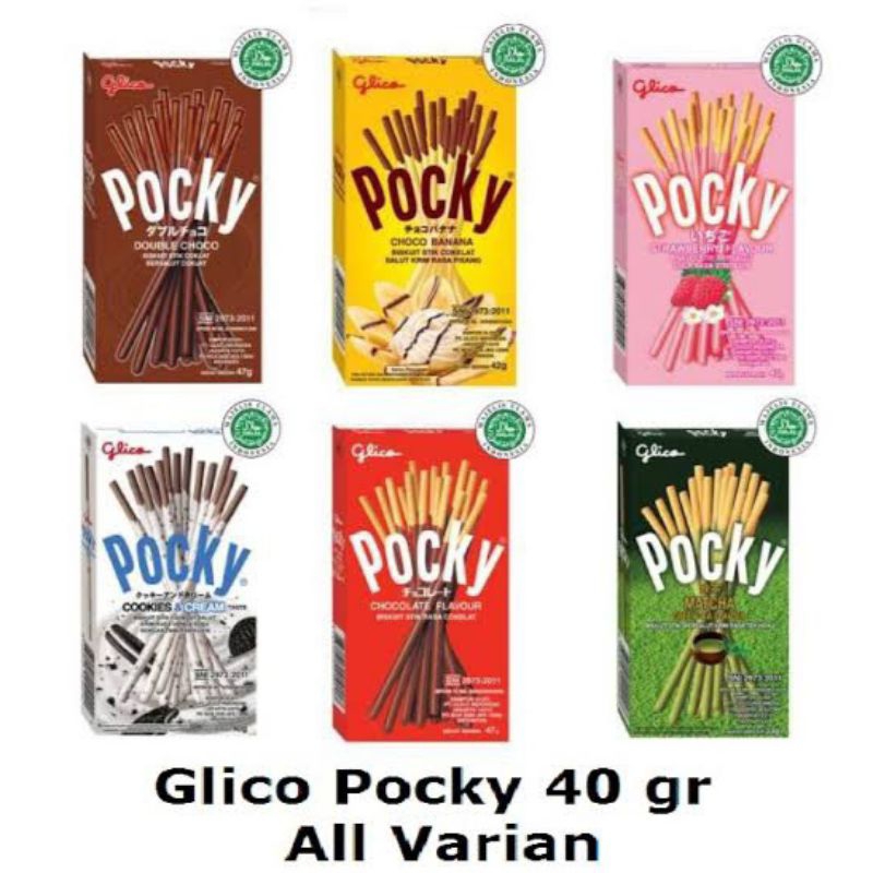 

Glico Pocky Stick 47gr - Biskuit All Variant