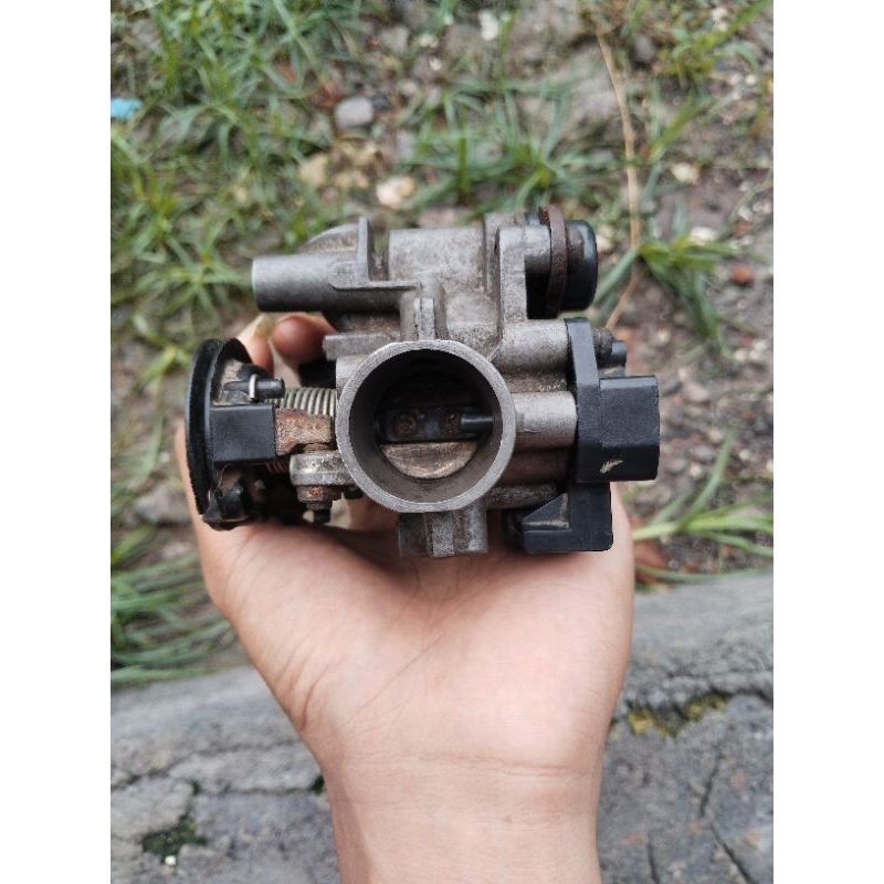 Throttle Body ,tb mioJ,orisinil copotan dari motor,soulgt,xride115