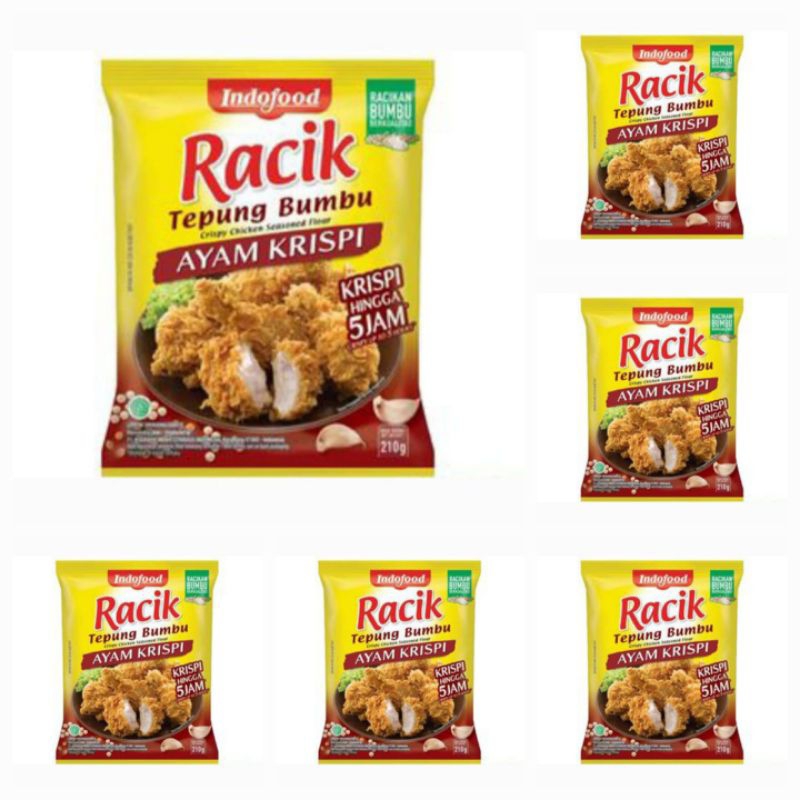 

Racik Tepung Bumbu Ayam Krispy 210 Gr