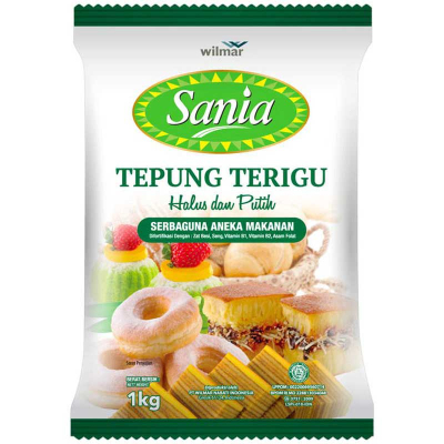 

Sania Tepung Terigu Serbaguna 1 kg