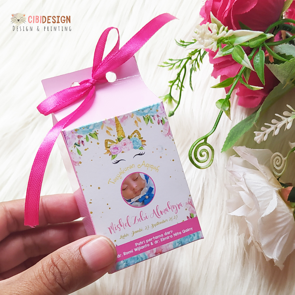 Tempat Telur Aqiqah | Box Telur Aqiqah Khitanan Custom