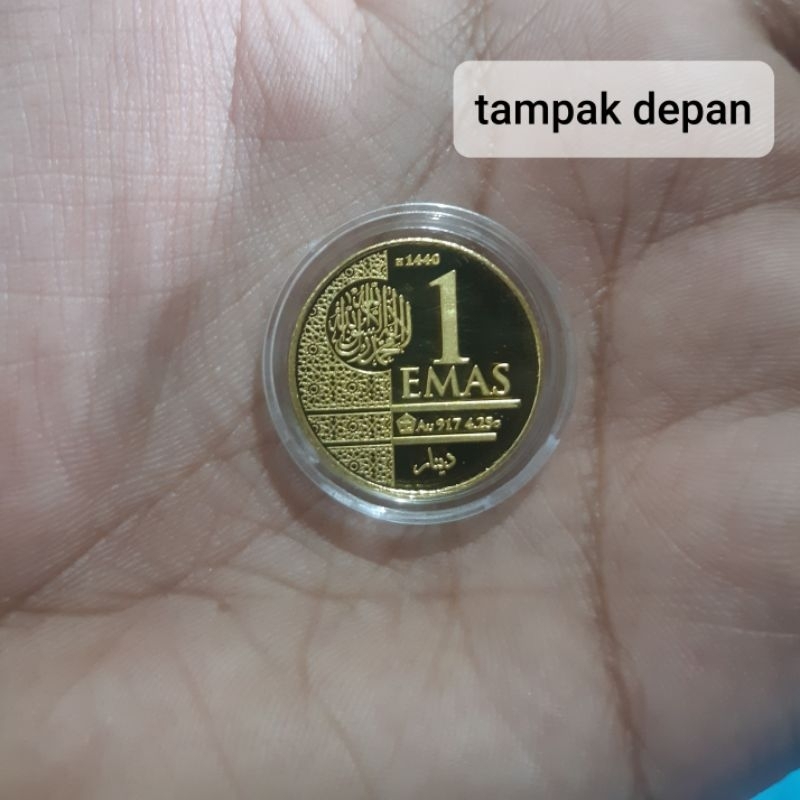 1 DINAR EMAS AMIRAT NUSANTARA DINAR WAKALA