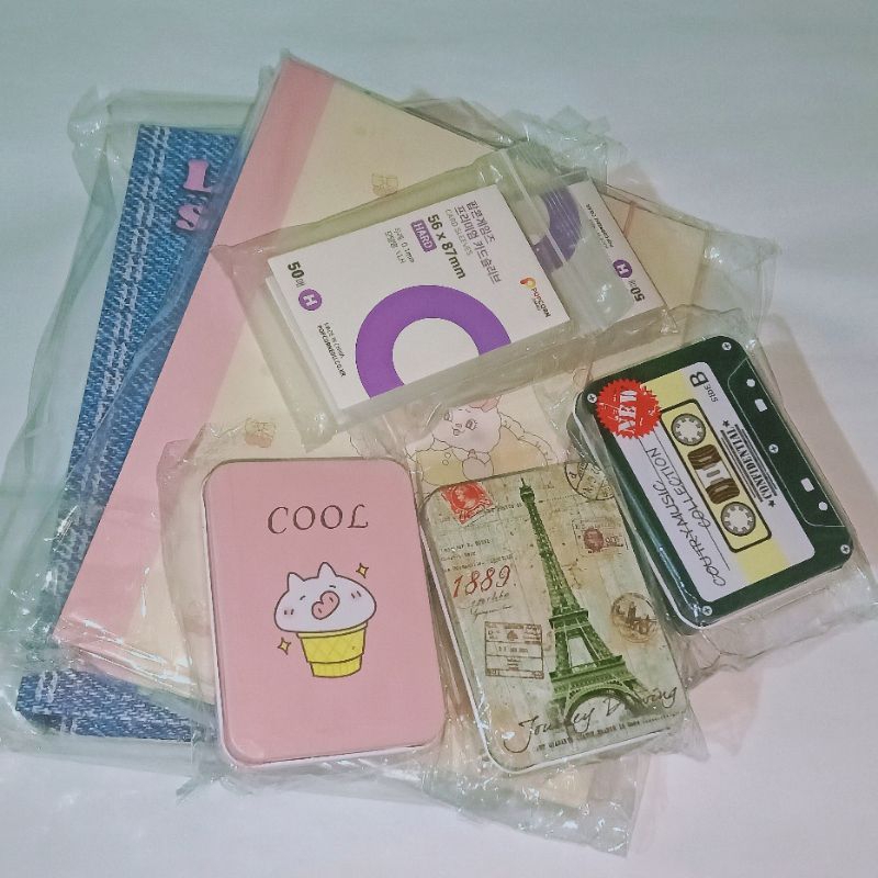 (New) Binder Photocard PC & Collect Book Kolbuk Sleeve 1p 4p 9p