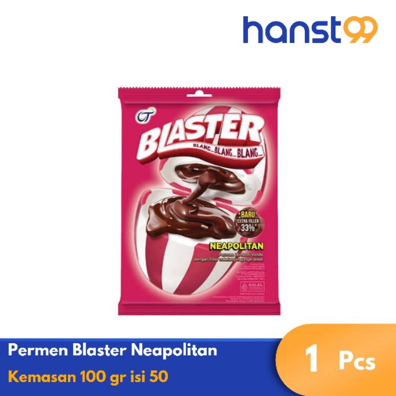 

Blaster Permen Neapolitan 1 Pack isi 50