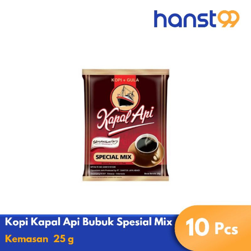 

Kapal Api Kopi Spesial Special Mix 25 gram 10 Sachet