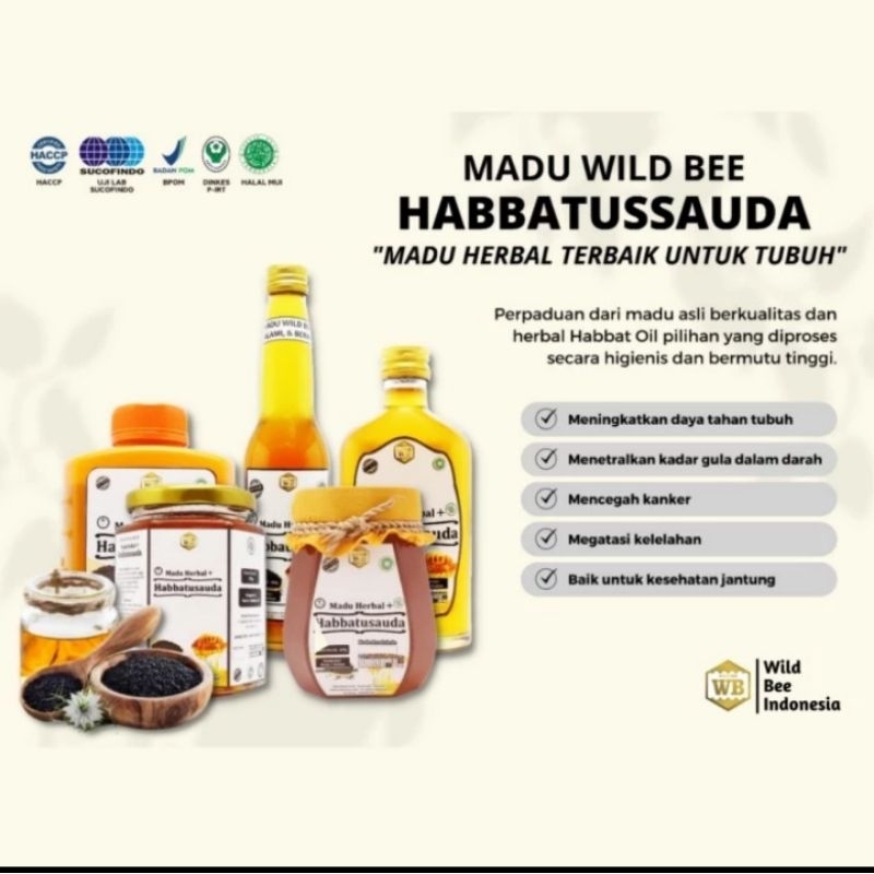 

Madu Habattusauda 200 gr Botol kaca