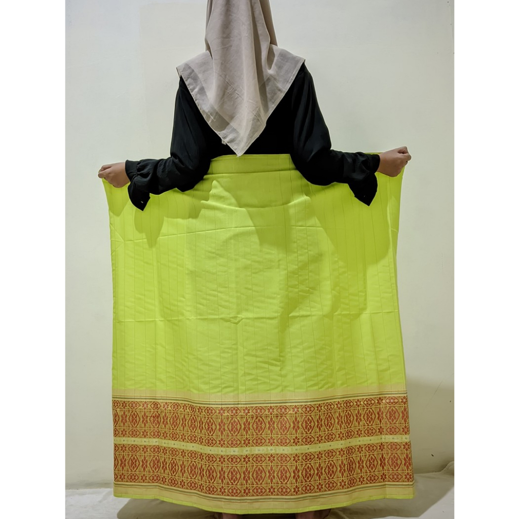 (Corak Random) Sarung Songket  Tanpa Selendang / Bahan songket selendang Thailand /Bahan kain Rok ke