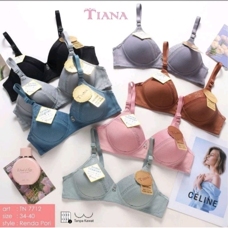 Bh  Tiana  busa tanpa kawat cup kecil