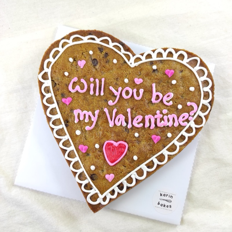 

Giant Cookies Valentine edition | full frame decor | will you be my valentine