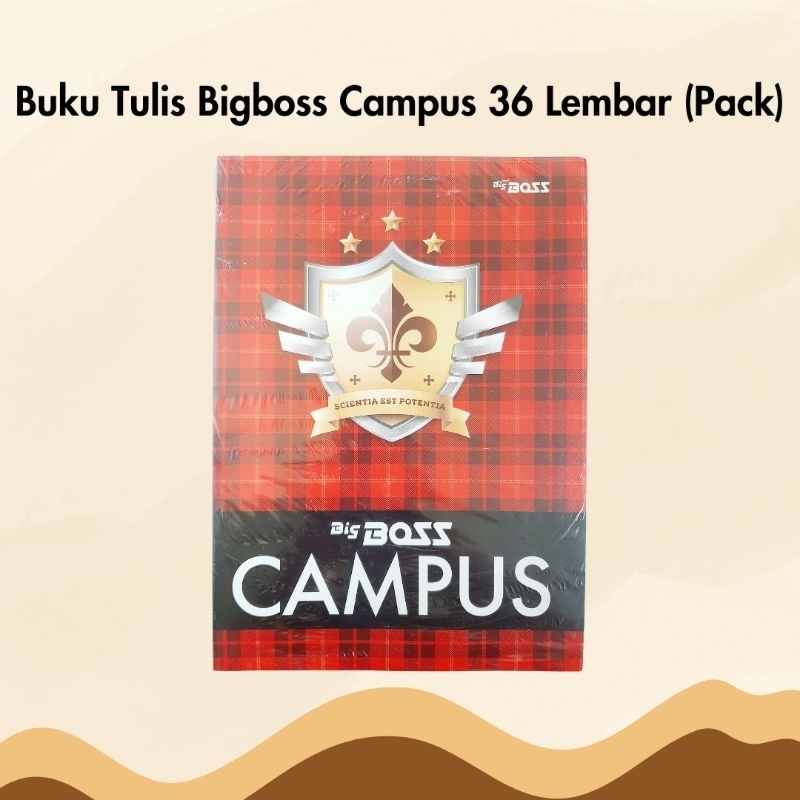 

Buku Tulis Bigboss Campus Sidu Sinar Dunia Isi 36 Lembar 1 Pack 10 Buku