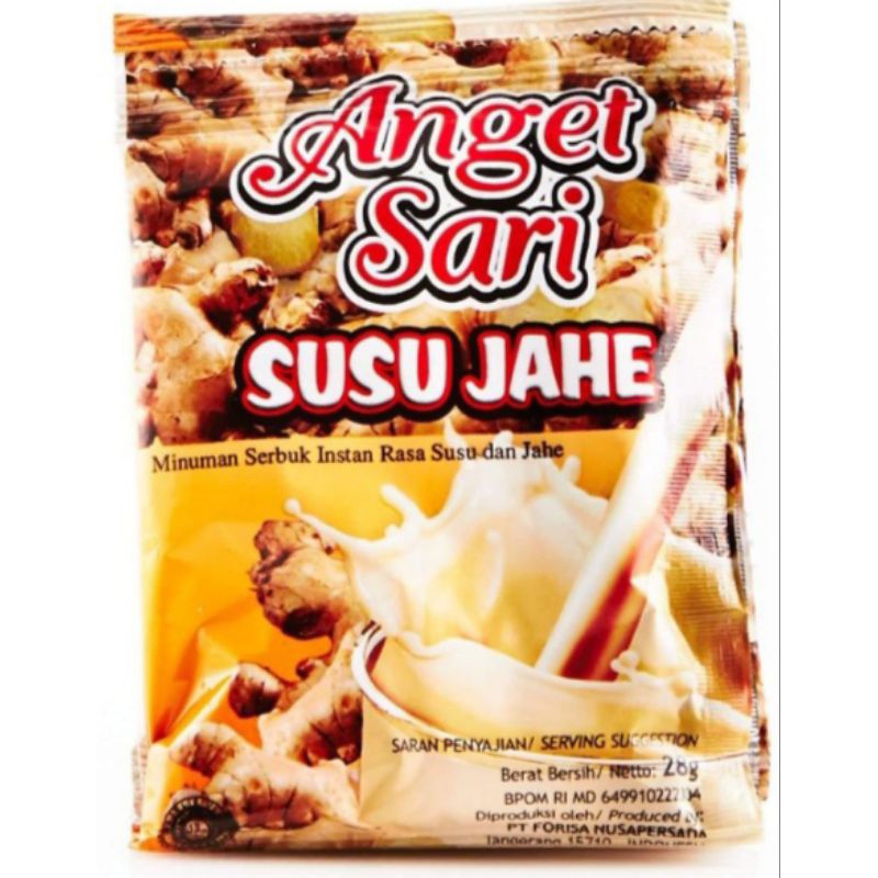 

Anget Sari Susu Jahe 5 x 28 g
