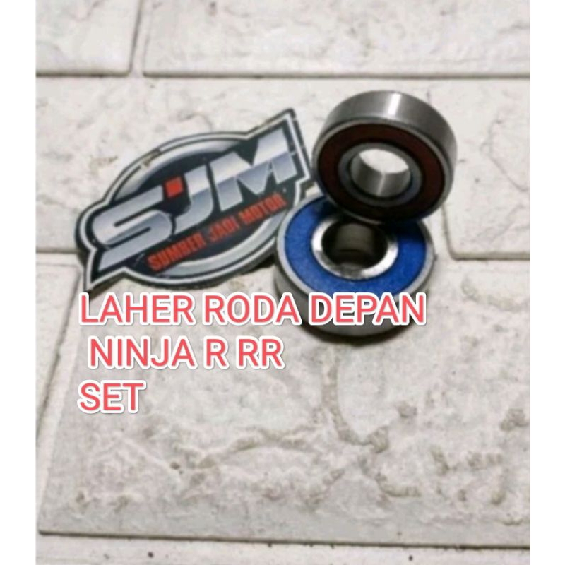 Laher bearing depan ninja r rr 2 tak set