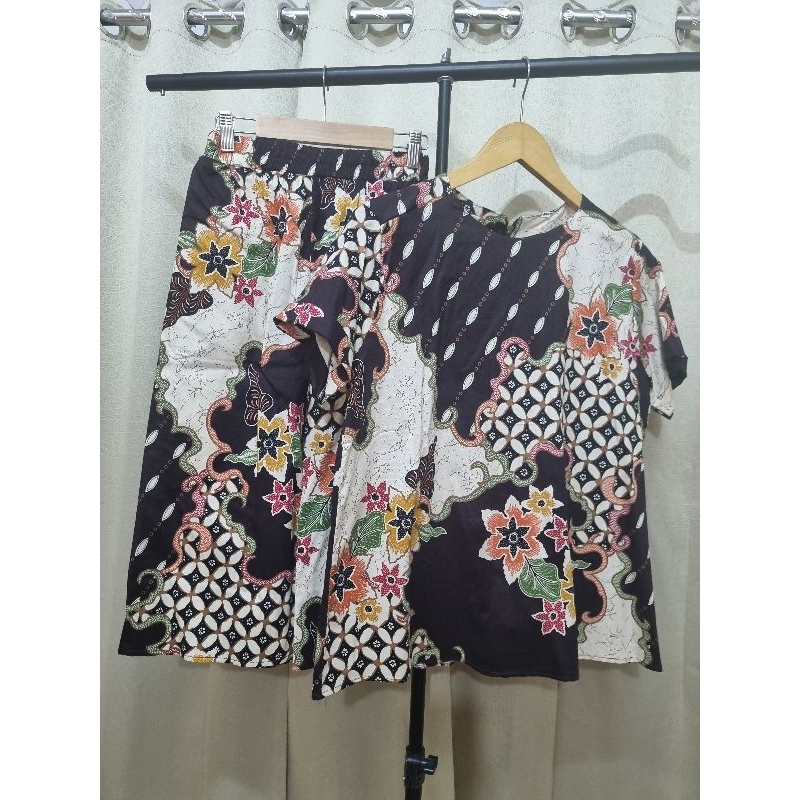 Setelan Kulot Batik  Setelan Celana Kulot  Batik