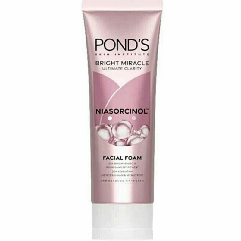 PONDS Serum Whip Facial Foam White Bright Age Miracle Ultimate Youth  Clarity Niasorcinol Activated 