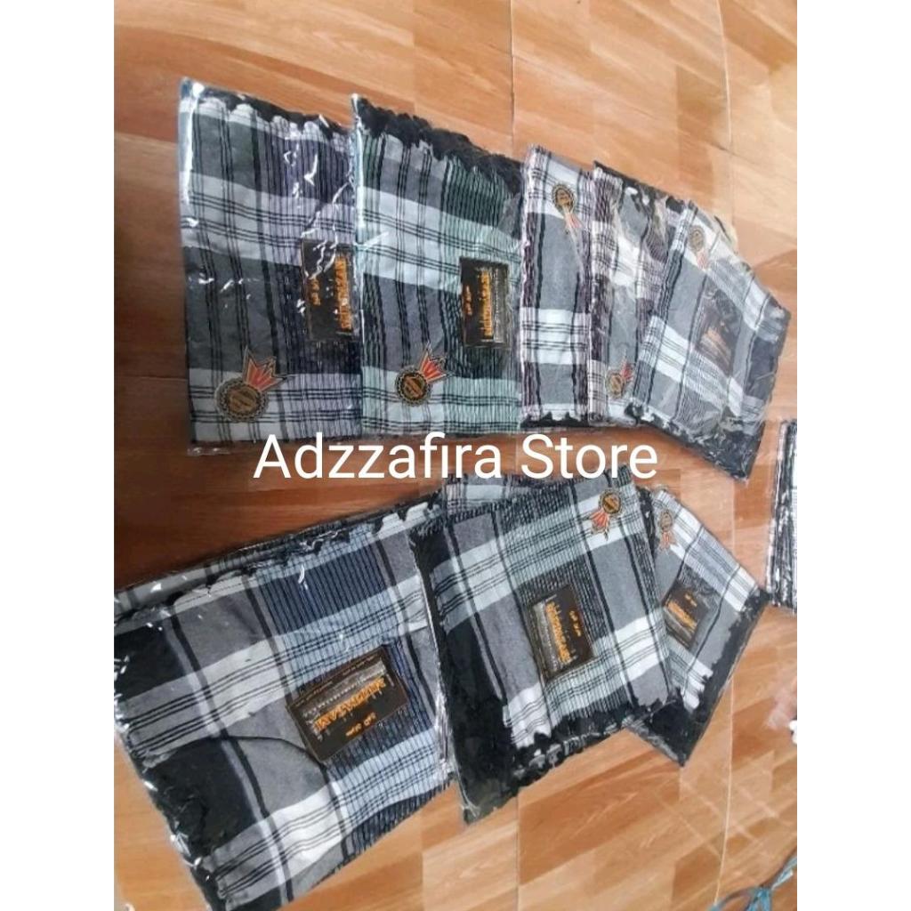 D3W Grosis Isi (10)pcs Sorban Arab Multazam Motif Songket Original segi 4 - Sorban Kashmiri