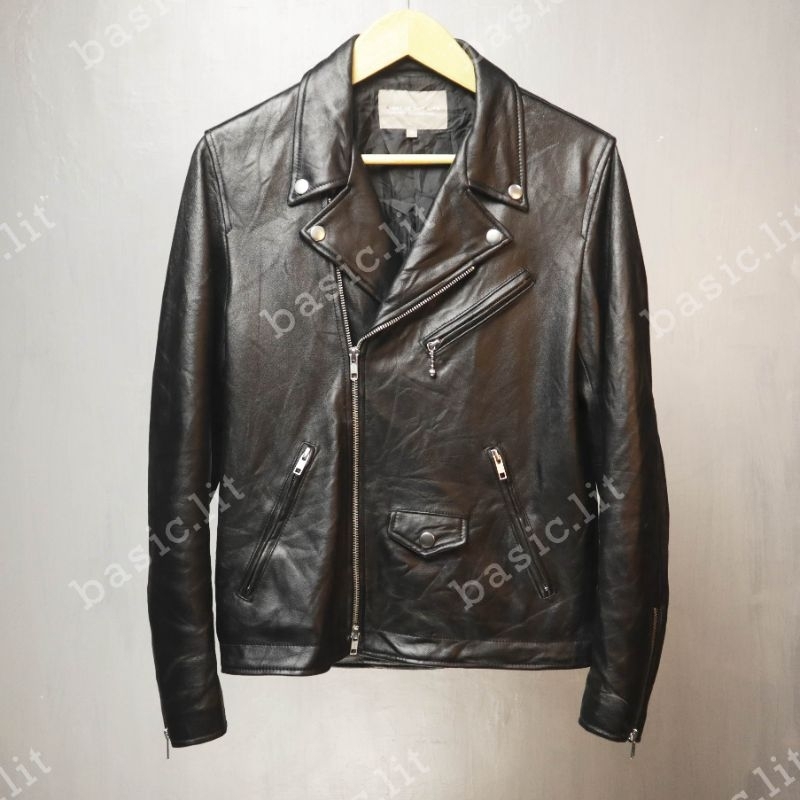 United arrow jp ramones biker leather jacket second preloved