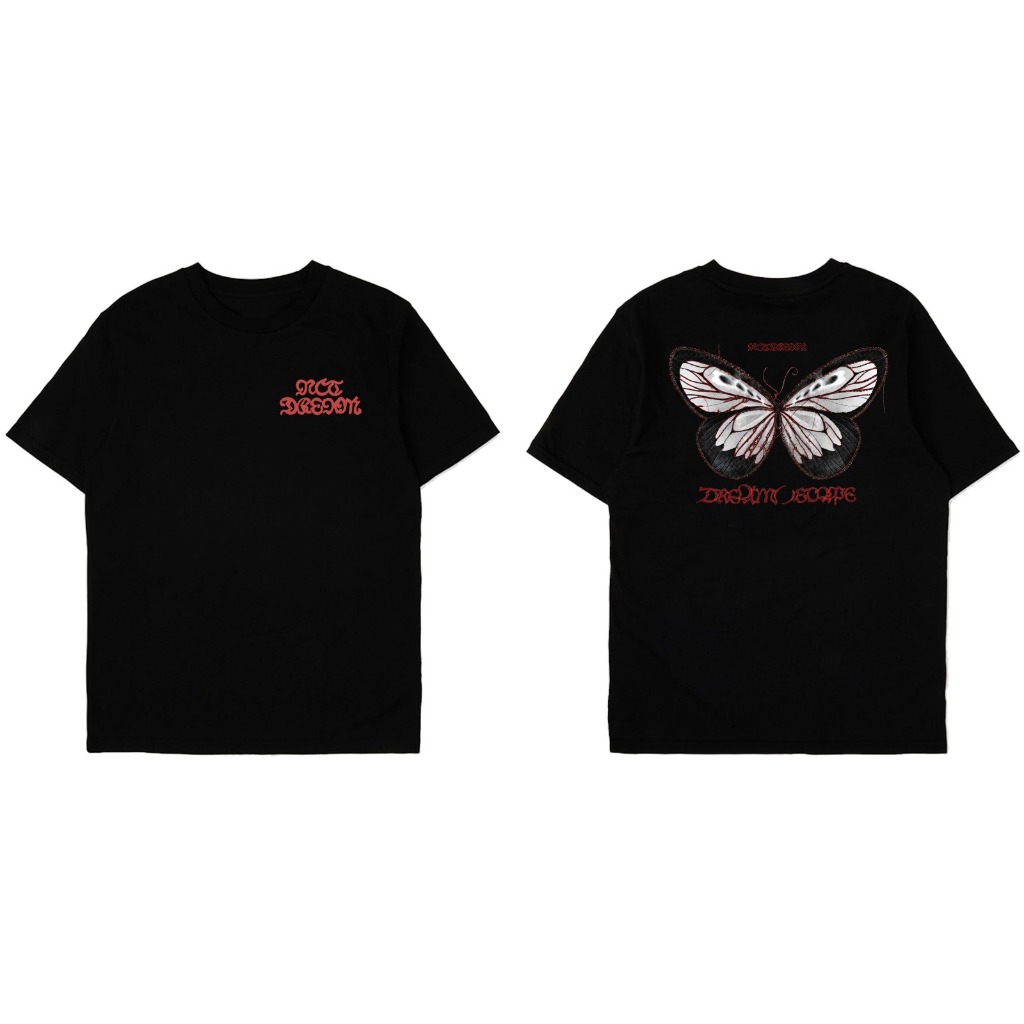 Kaos nct dream logo depan belakang nct dream scape