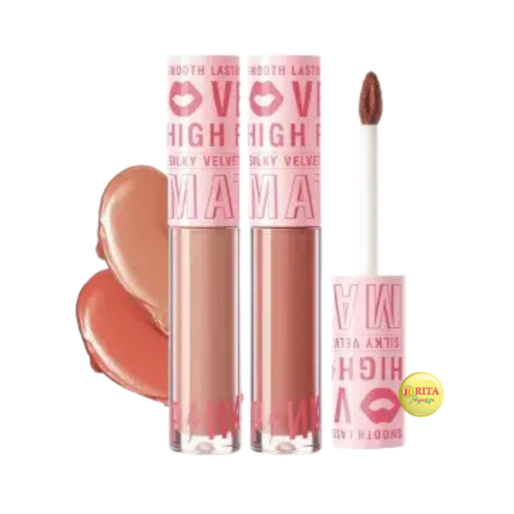 PINK FLASH Silky Velvet Lip Cream Lipstick