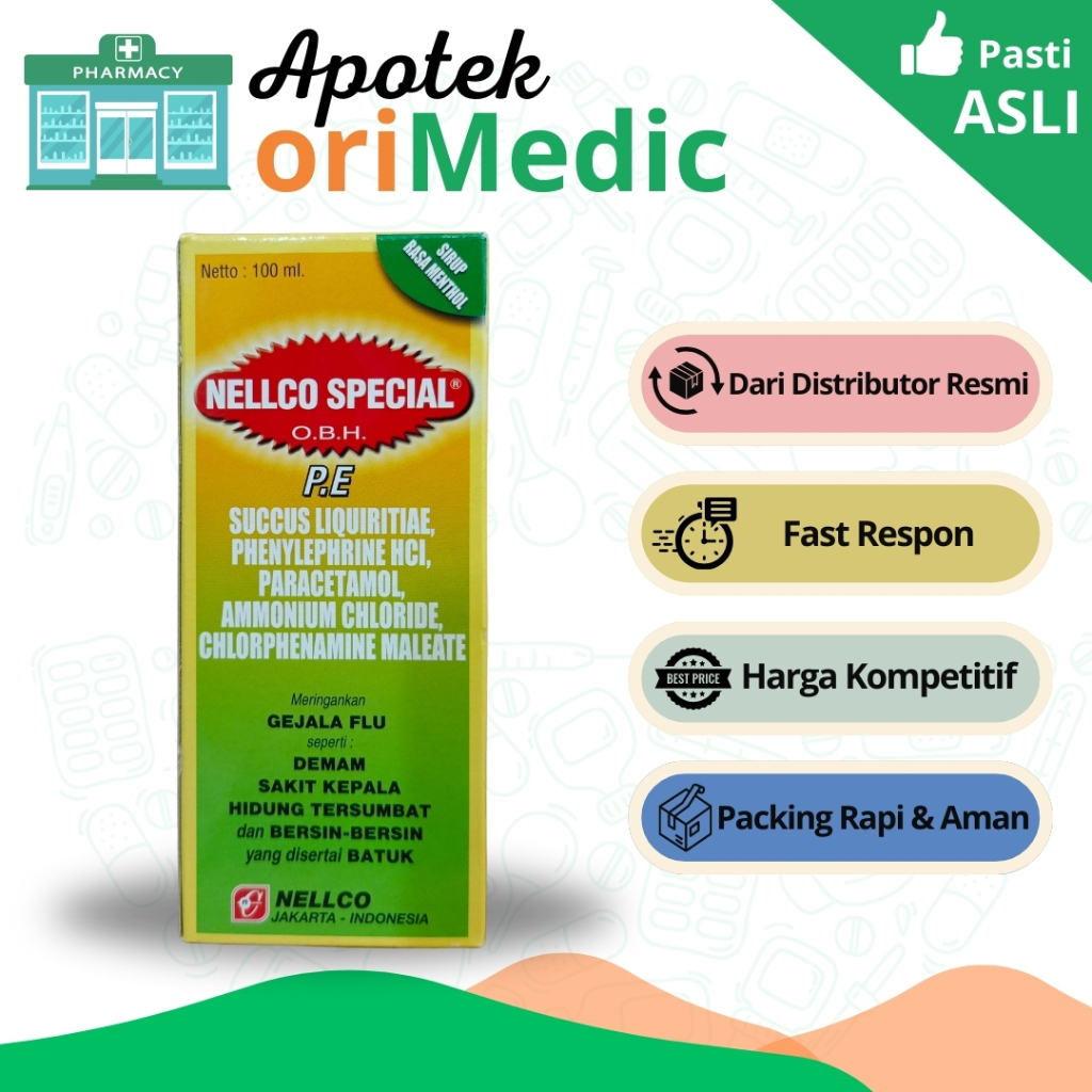OBH Nellco Special PE Sirup 100 ml