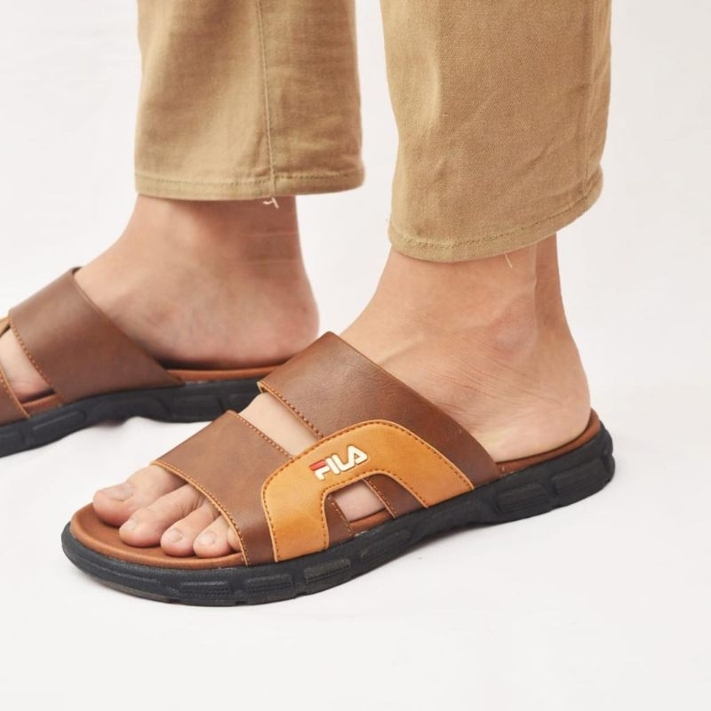 Sandal pria Fila original Sandal selop pria terbaru Sandal pria dewasa