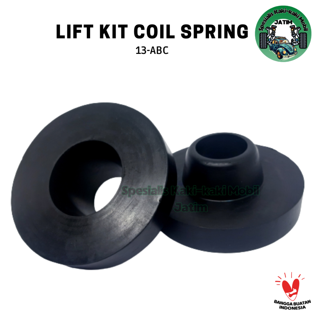 Lift Kit Karet Bantalan Peninggi Ganjelan Tatakan Per Keong Suzuki Swift SX4 Belakang Bawah