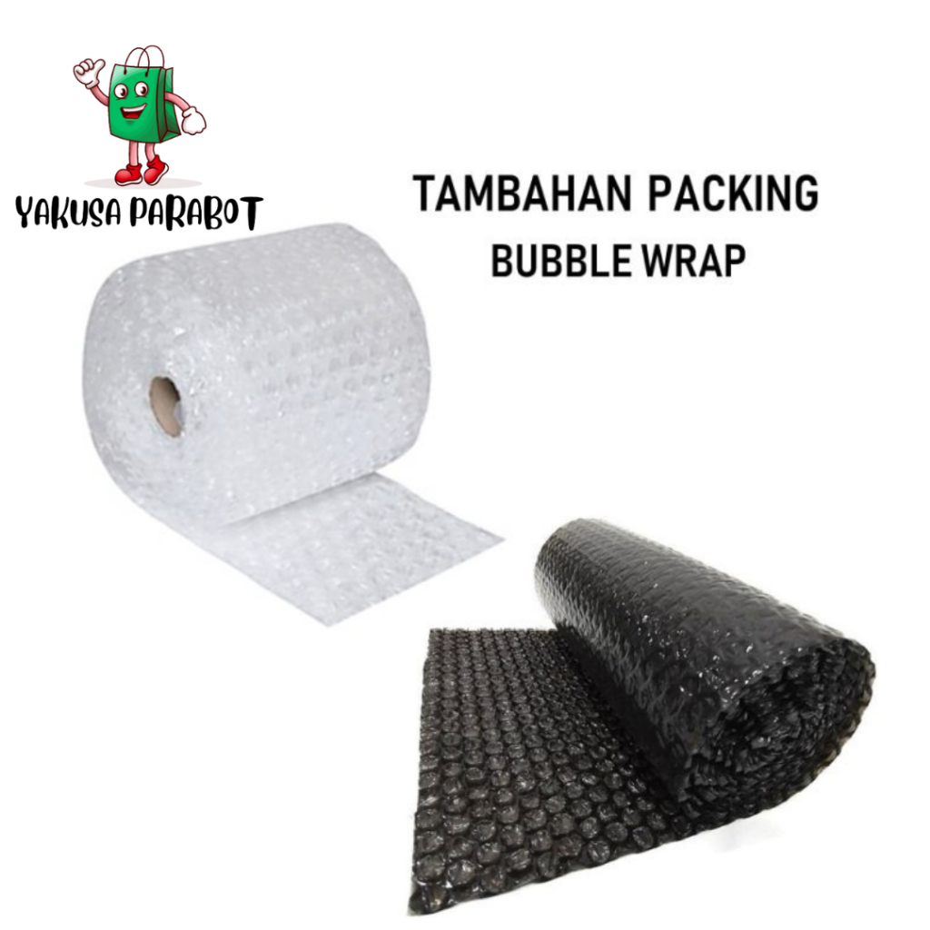 

Bubble Wrap Tambahan Packing