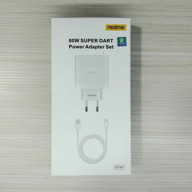 CHARGER PONSEL REALME 80WATT SUPERDART TIPE C