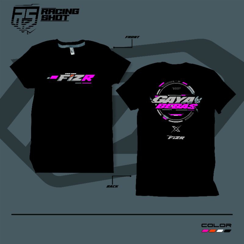 kaos F1ZR kaos racing.kaos 2 tak.