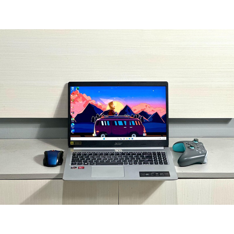 LAPTOP SLIM / KANTOR ACER A515-45-R34E RYZEN 7-5700U AMDRADEON R8