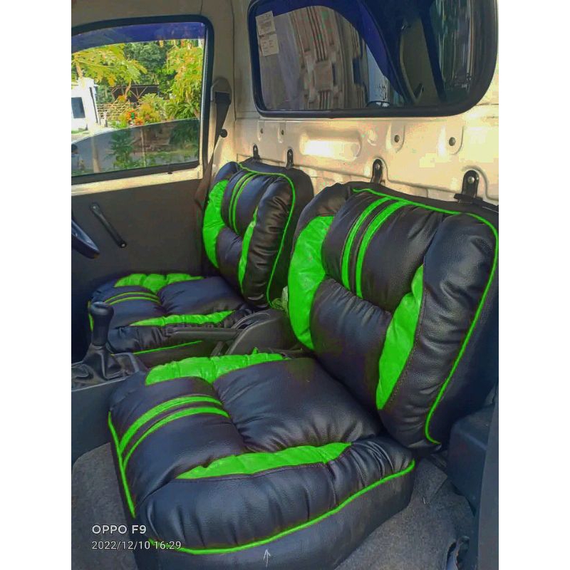 Sarung jok / Cover jok variasi untuk mobil ( Mega Carry / Apv Pick Up ) Model sofa
