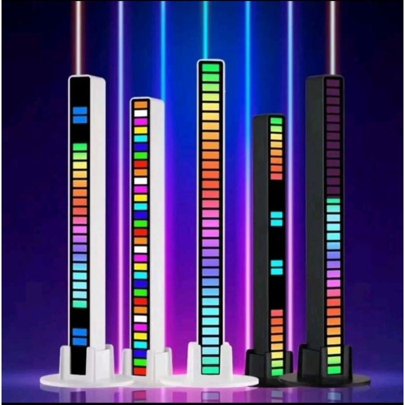 Spektrum LAMPU LED RGB MUSIK SPEKTRUM LAMPU LED SENSOR SUARA LAMPU RGB HARGA PER 1 PCS