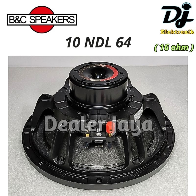 Speaker Komponen B&C / BNC 10 NDL 64 / 10NDL 64 / 10 NDL64 / 10NDL64 - 10 inch (16 ohm)