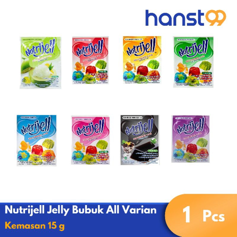 

Nutrijell Jelly Bubuk All Varian Kemasan 15 g